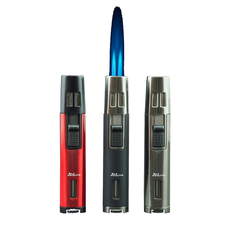 Jetline R-200 Double Flame Torch Lighter Black