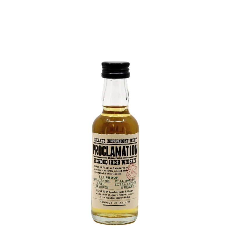 Proclamation Blended Irish Whiskey (Miniature 50ml)