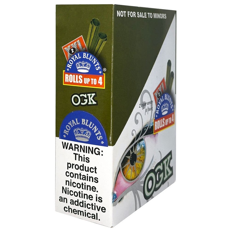 Royal Blunts OGK XXL Wraps OGK 25 Packs of 2