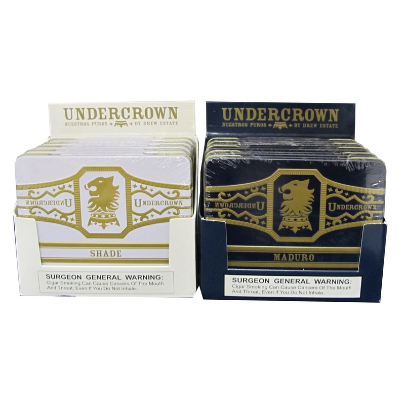 Undercrown Tins Coronets Shade (4.0″ x 32) 5 Tins of 10