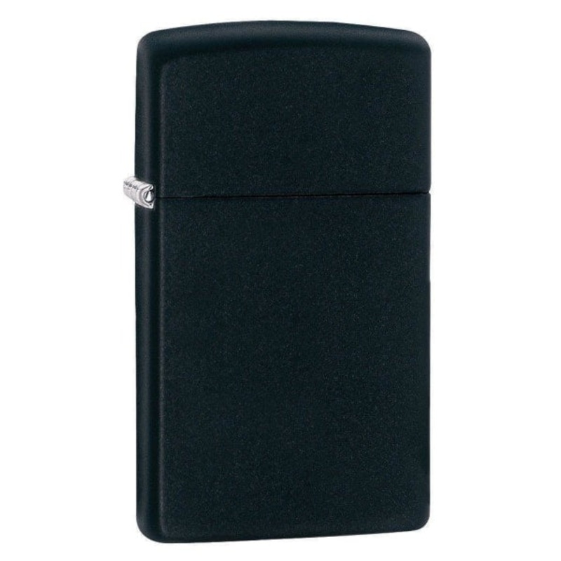 Zippo Lighter – Slim Black Matte