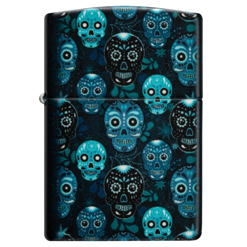 Zippo Lighter – Sugar Skulls Glow in the Dark