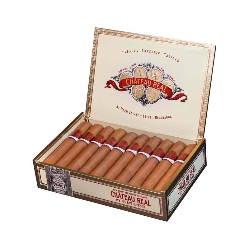 Chateau Real Cigar by Drew Estate Churchill (7.0″ x 50) Box of 20