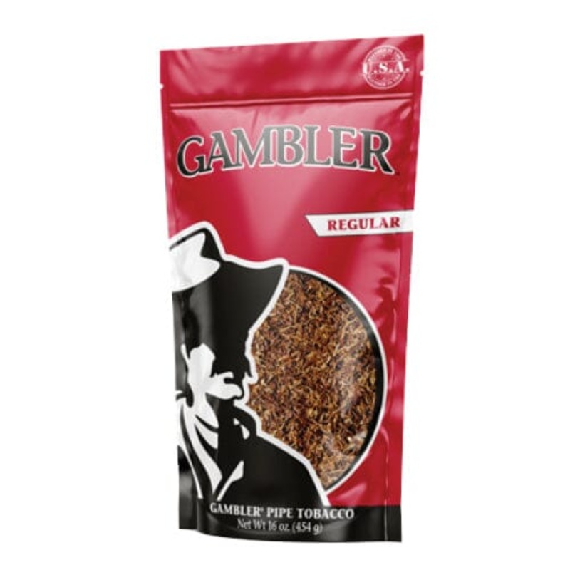 Gambler Regular Pipe Tobacco Regular 6oz Bag