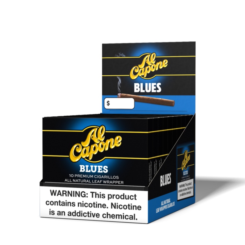 Al Capone Blues Cigarillos Blues 10 Packs of 10