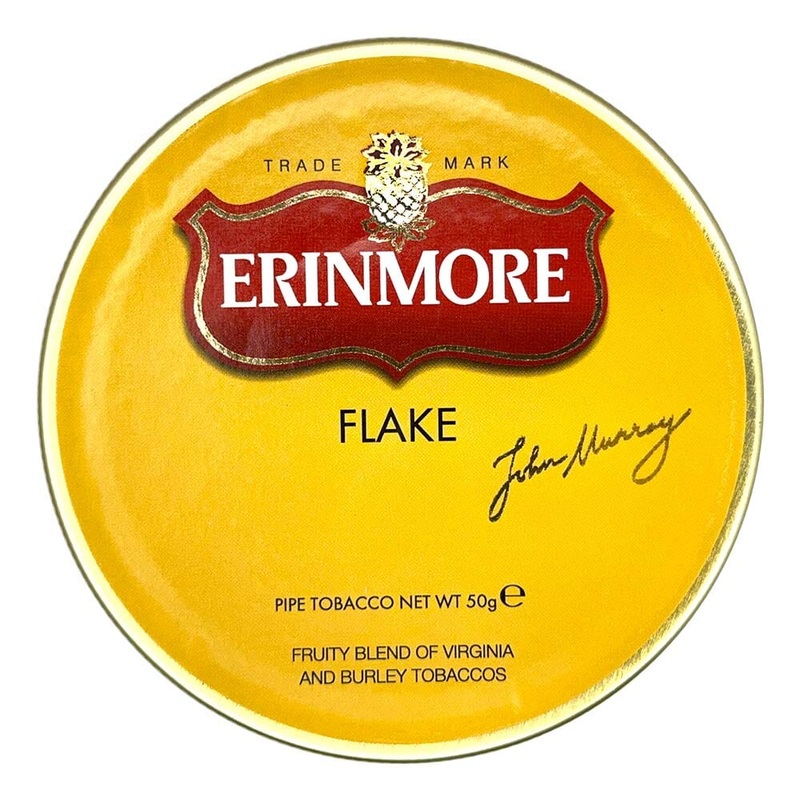 Erinmore Flake Pipe Tobacco Flake 50g Tin