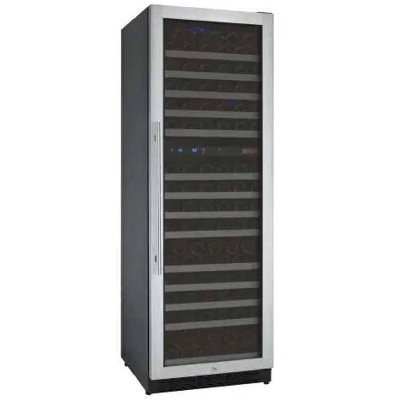 Allavino 24″ Wide FlexCount II Tru-Vino 172 Bottle Dual Zone Stainless Steel Right Hinge Wine Refrigerator