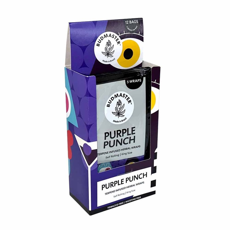 Budmaster Wraps Purple Punch Purple Punch 12 Packs of 5 (60ct)