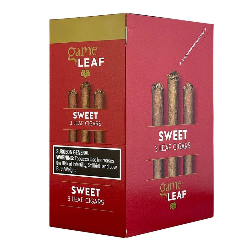 Game Leaf Sweet Cigarillos Sweet 10 Packs of 3