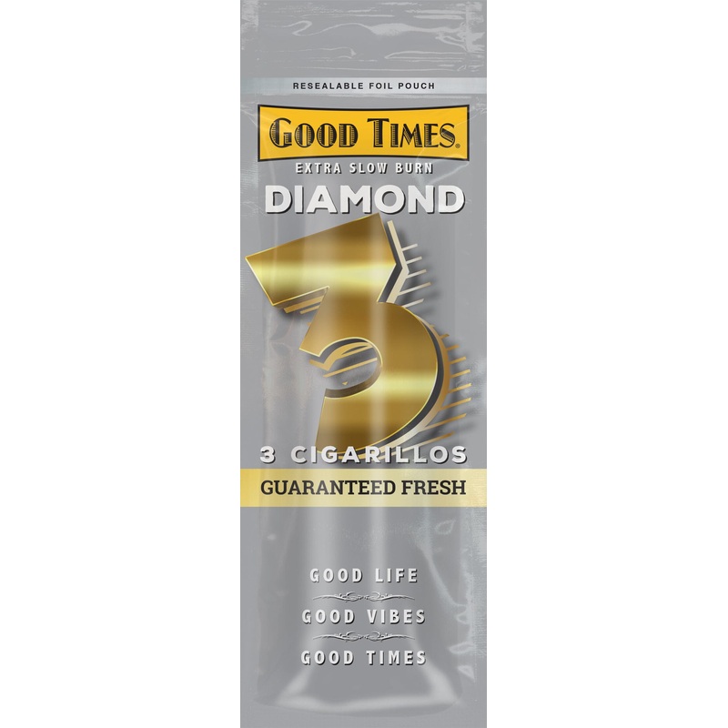 Good Times Diamond Cigarillos Diamond 15 Pouches of 3 (45ct)