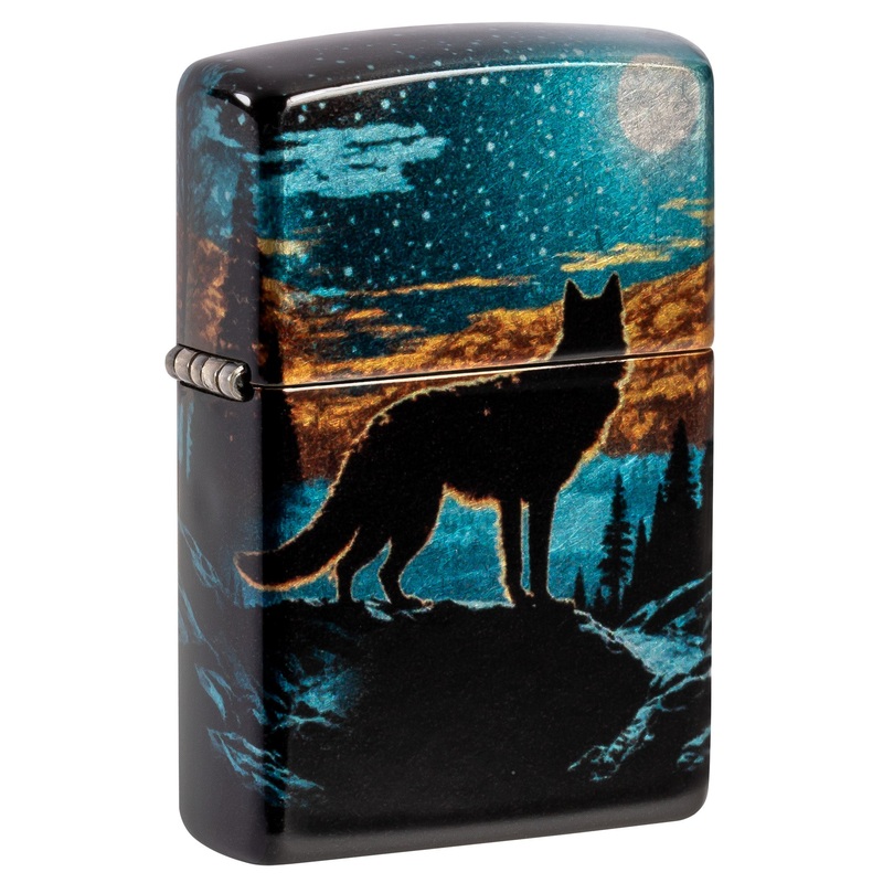 Moonlight Wolf Design