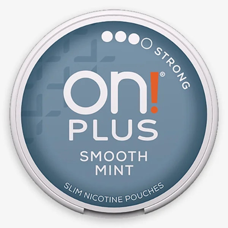 ON! Plus Nicotine Pouches Smooth Mint – 5 Pack 6mg