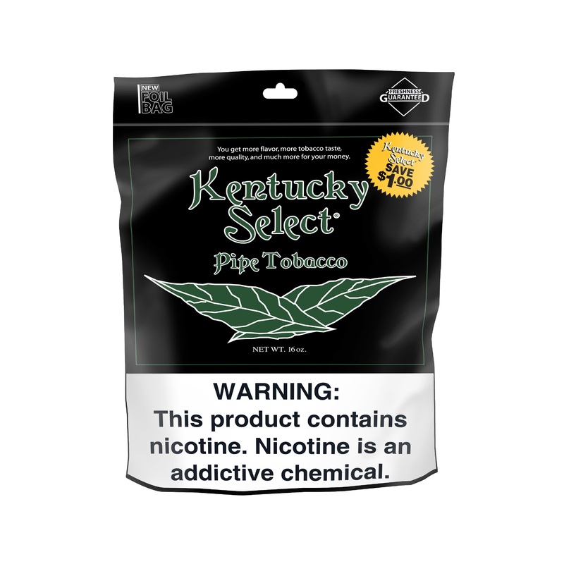 Kentucky Select Mint Pipe Tobacco Mint 16oz Bag