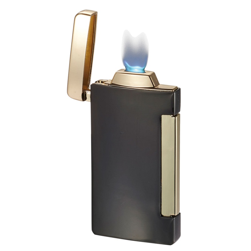 Visol Panther Single Flat Flame Cigar Lighter – Matte Black