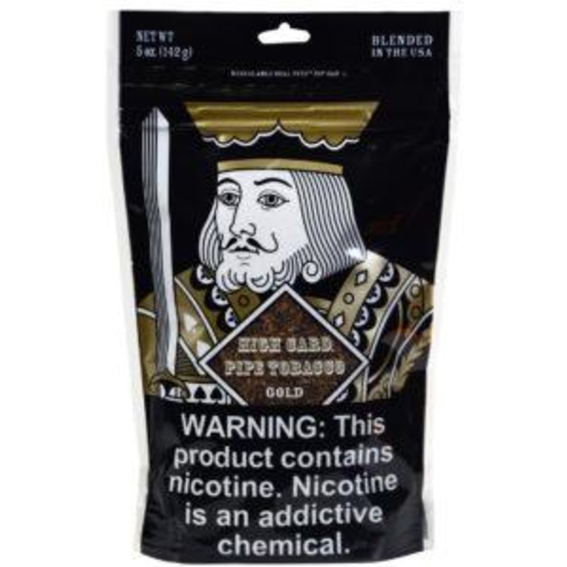 High Card Gold Pipe Tobacco Gold 5oz Bag