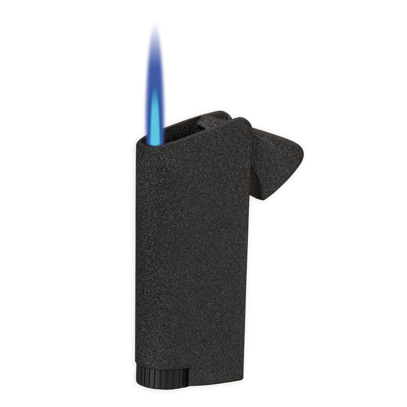 Lotus Citi Vertigo Single Flame Lighter Crackle black