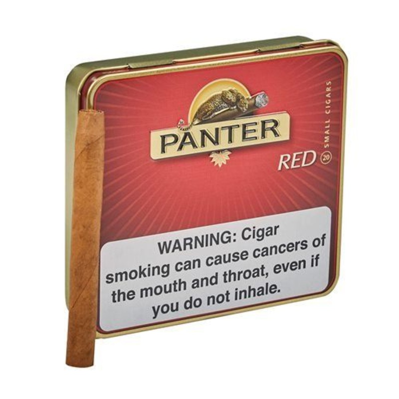 Panter Red Cigars Red (3.0″ x 21) 20ct Tin