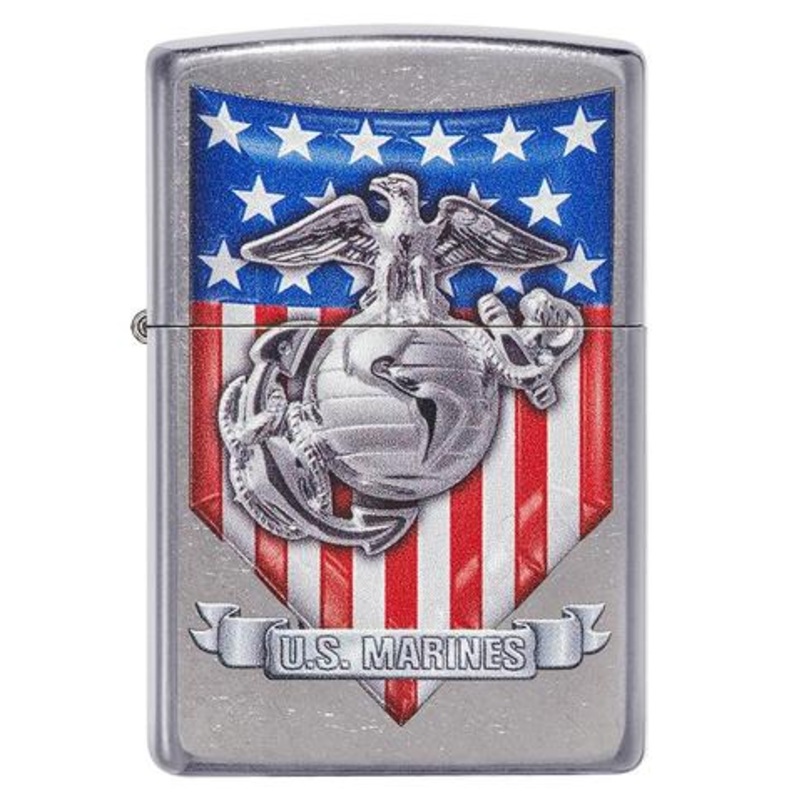 Zippo Lighter – U.S. Marine Eagle on Globe