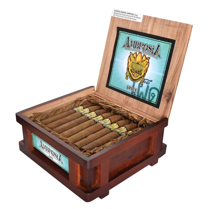 Ambrosia Spice Cigars Torpedo (5.0″ x 54) Box of 24