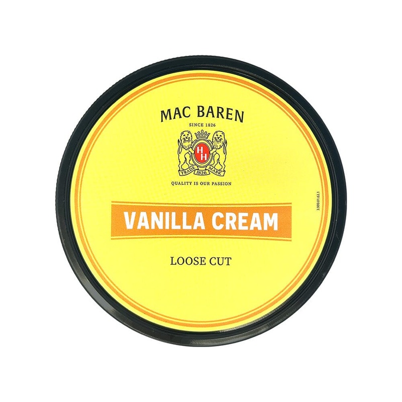 Mac Baren Vanilla Cream Loose Cut 3.5oz Tin Vanilla Cream Loose Cut 3.5oz Tin 3.5oz Tin