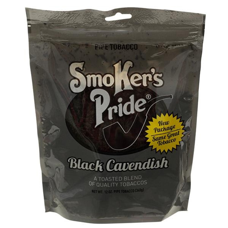Smoker’s Pride Black Cavendish Pipe Tobacco Black Cavendish 12oz Bag