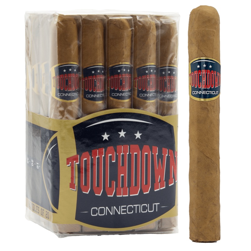 Touchdown Connecticut Cigar Bundle Toro (6″ x 50) Bundle of 20