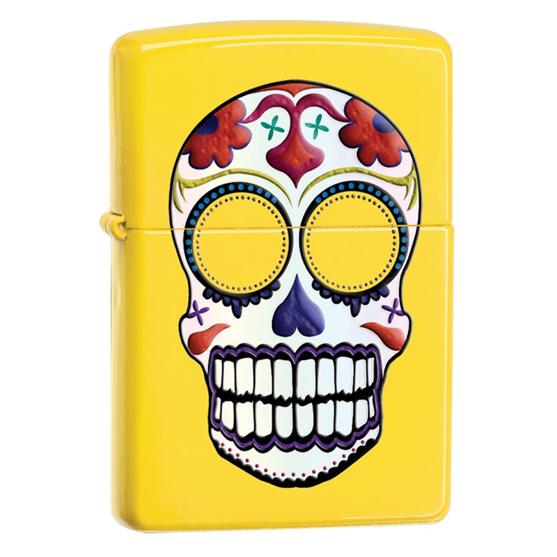 Zippo Day of the Dead Skull Lighter