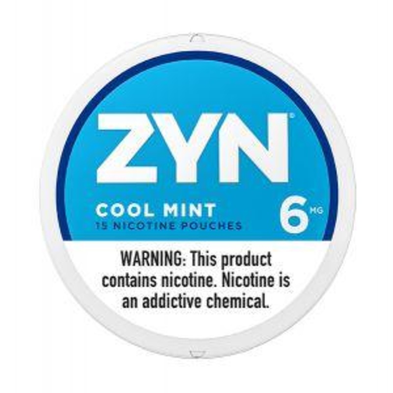 Zyn Nicotine Pouches Cool Mint 6mg Single Tin