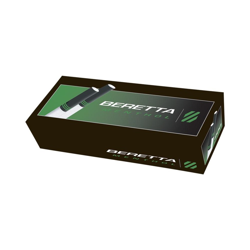 Beretta Menthol Cigarette Tubes King (84mm) 200ct Carton