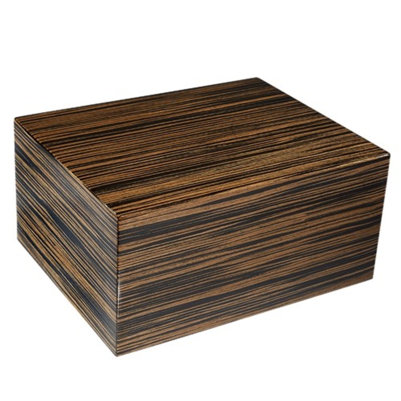 Cameroon Humidor by Quality Imports – 60 Cigar ct