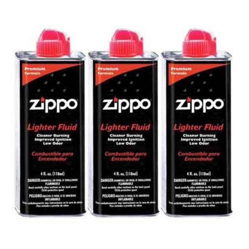 Zippo Lighter Fluid 4 oz (3 pack)