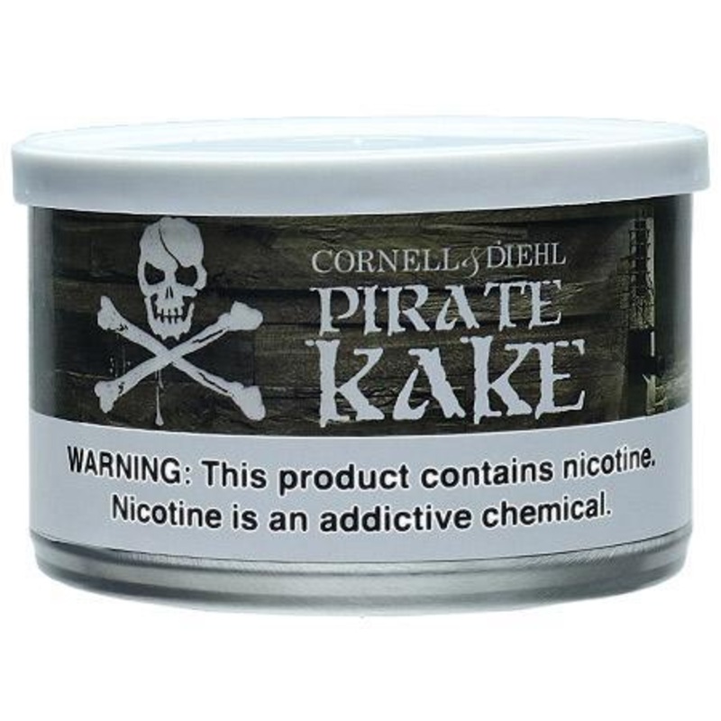 Cornell & Diehl Pirate Kake Premium Pipe Tobacco Pirate Kake 2oz Tin