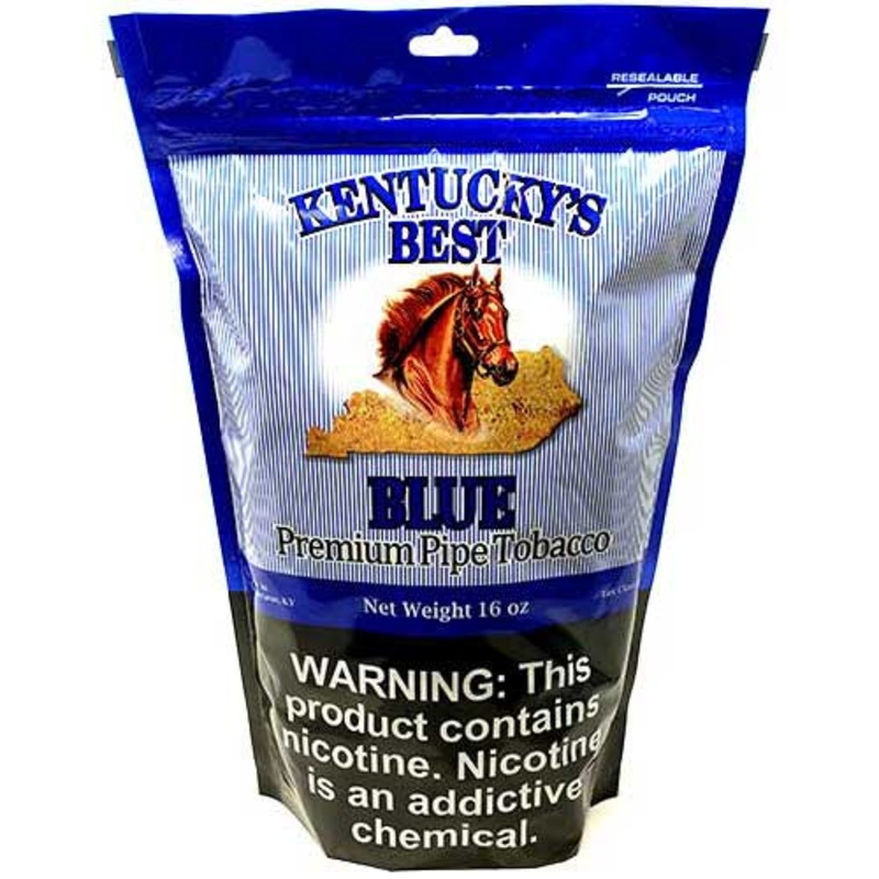 Kentuckys Best Blue (Mild) Pipe Tobacco Blue 6oz Bag