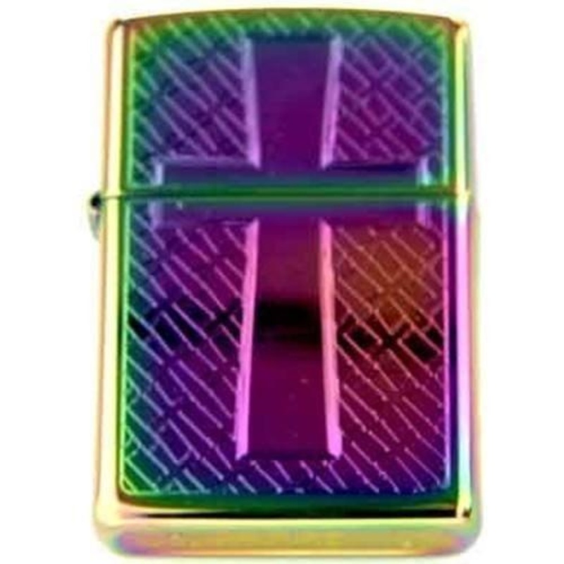 Zippo Lighter – Spectrum Cross