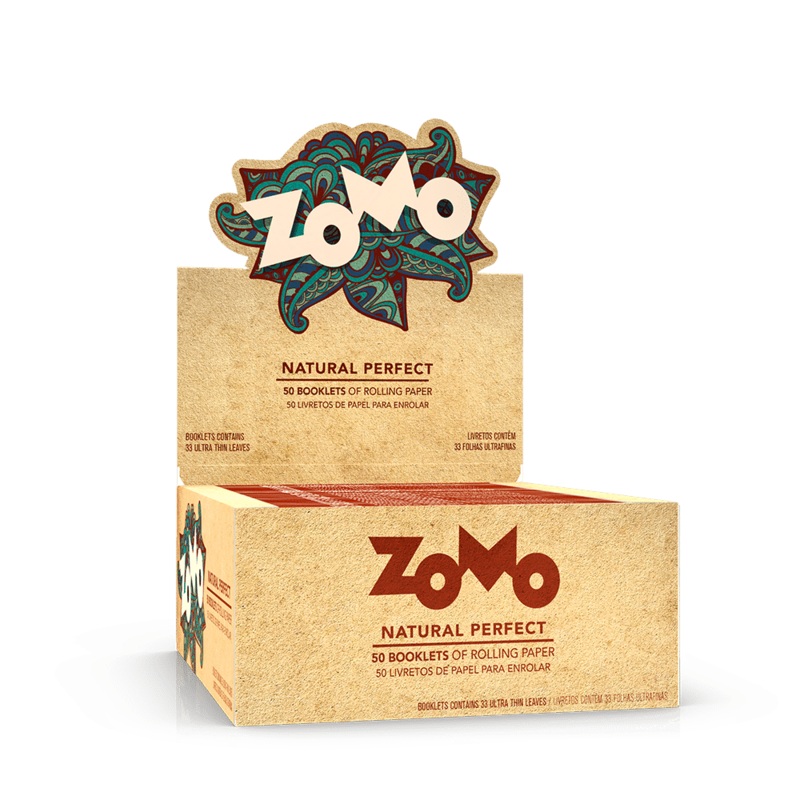 Zomo Natural Perfect Rolling Papers Perfect Box of 50