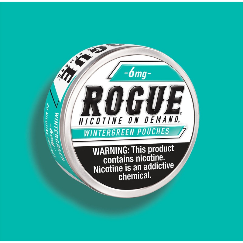Rogue Nicotine Pouches Wintergreen – 5 Pack 3mg