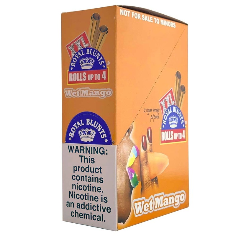 Royal Blunts Wet Mango XXL Wraps Wet Mango 25 Packs of 2