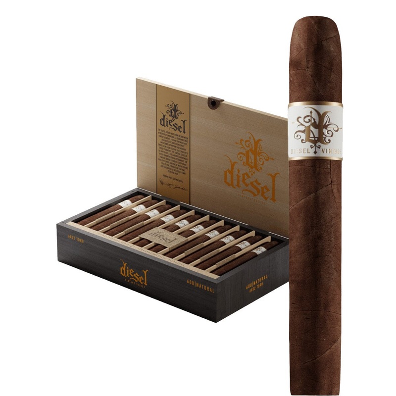 Diesel Vintage Series Natural Robusto Gordo (5.0″ x 56) Box of 20