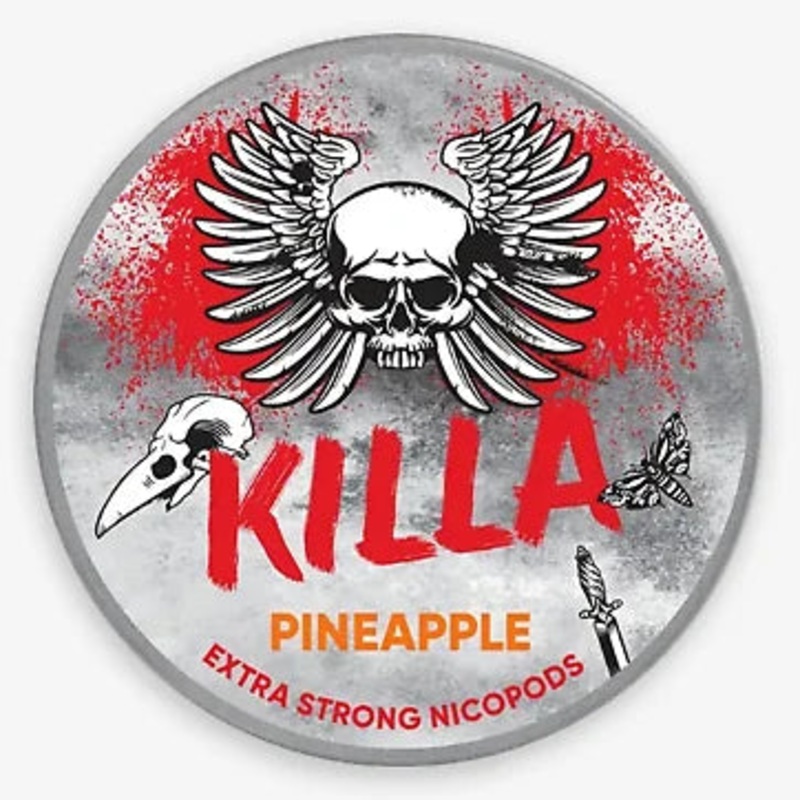 Killa Nicotine Pouches Pineapple 13.2mg – 5 Pack