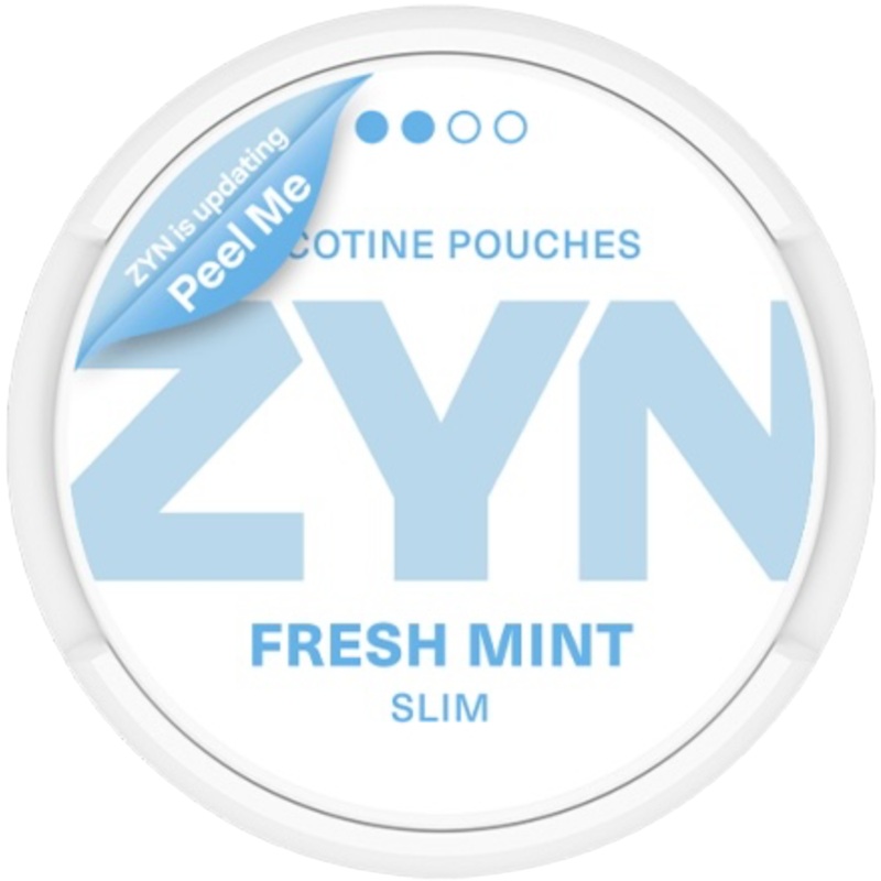 Zyn Nicotine Pouches Fresh Mint – 5 Pack 6.5mg
