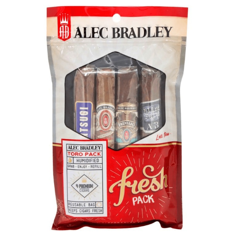 Alec Bradley Fresh Pack Toro Sampler Toro Sampler Sampler of 4