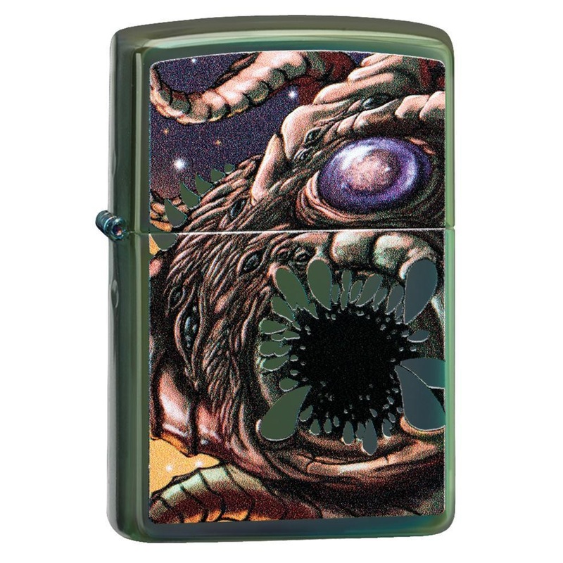 High Polish Green Apocalypse Monster Design