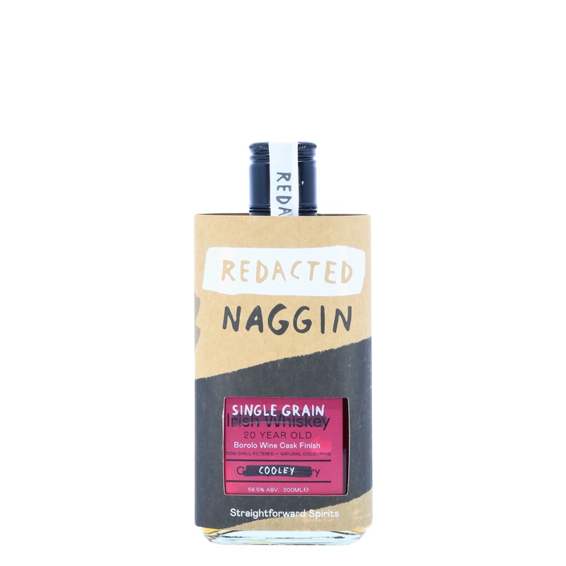 Redacted Naggin 20 Year Old Single Grain (Cooley)