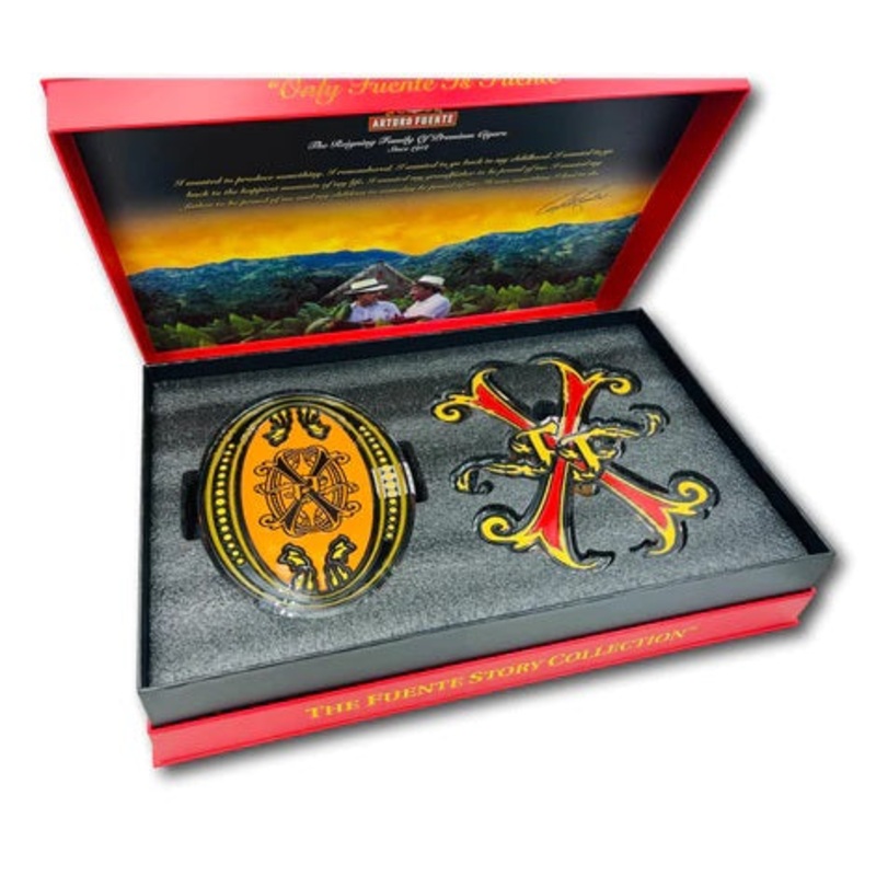 “The Fuente Story Collection” Opus X Red Crystal Ashtray
