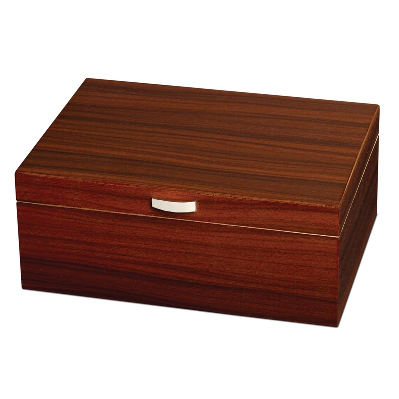 Visol Golden Ebony Finish 75 Cigar Humidor