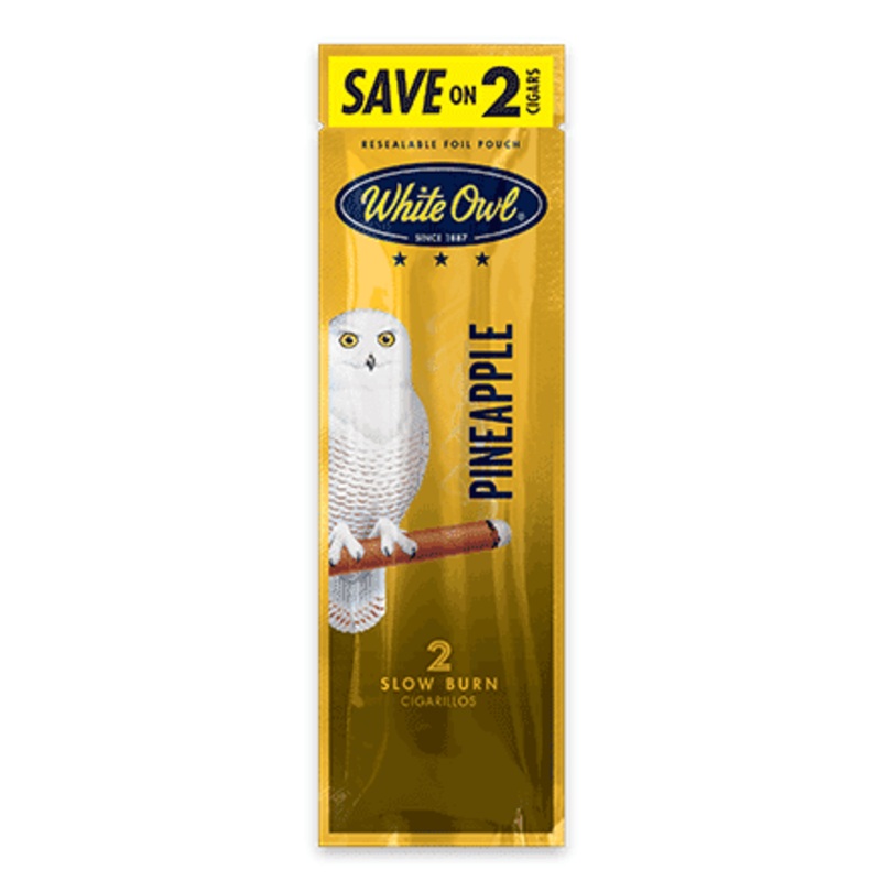White Owl Pineapple Cigarillos Pineapple 30 Packs of 2