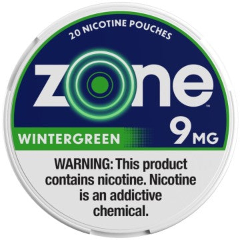 Zone Nicotine Pouches Wintergreen – 5 Pack 6mg