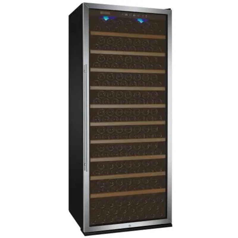 Allavino 32″ Wide Vite II Tru-Vino 277 Bottle Single Zone Stainless Steel Right Hinge Wine Refrigerator