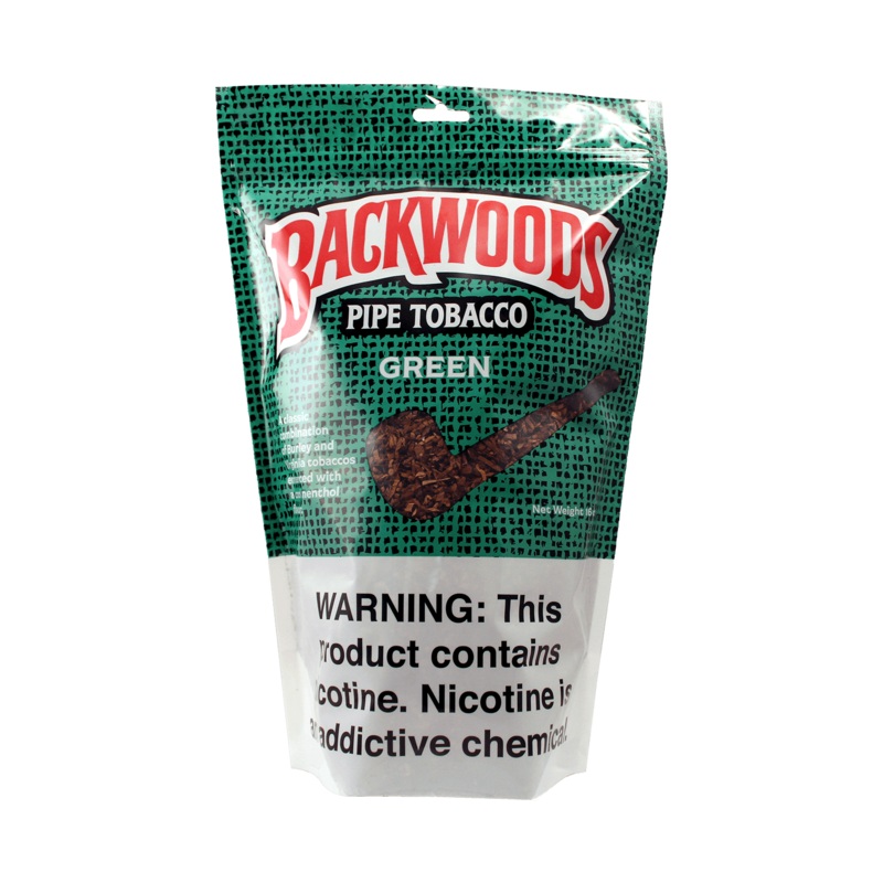 Backwoods Green Pipe Tobacco Green 16oz Bag