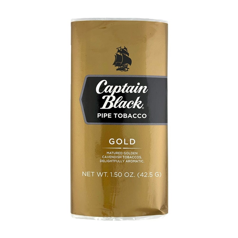 Captain Black Gold Pipe Tobacco Gold 7oz Tin